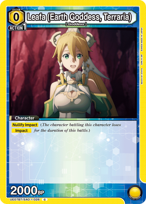 Leafa (Earth Goddess, Terraria) Card Front
