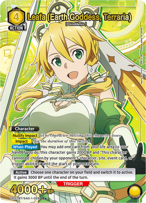 Leafa (Earth Goddess, Terraria) Card Front