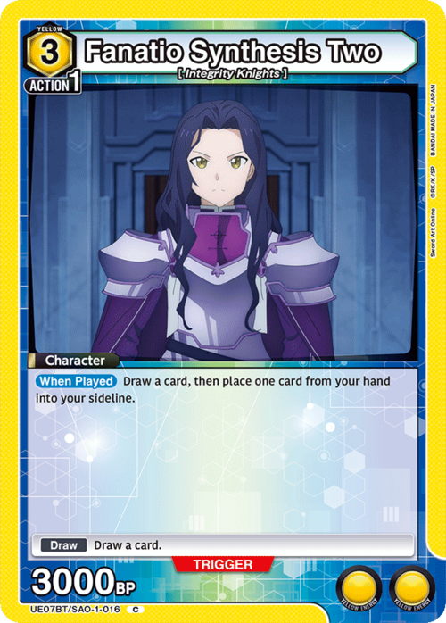 Fanatio Synthesis Two Card Front