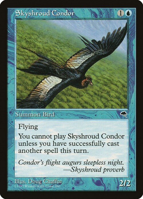 Condor di Cielsudario Card Front