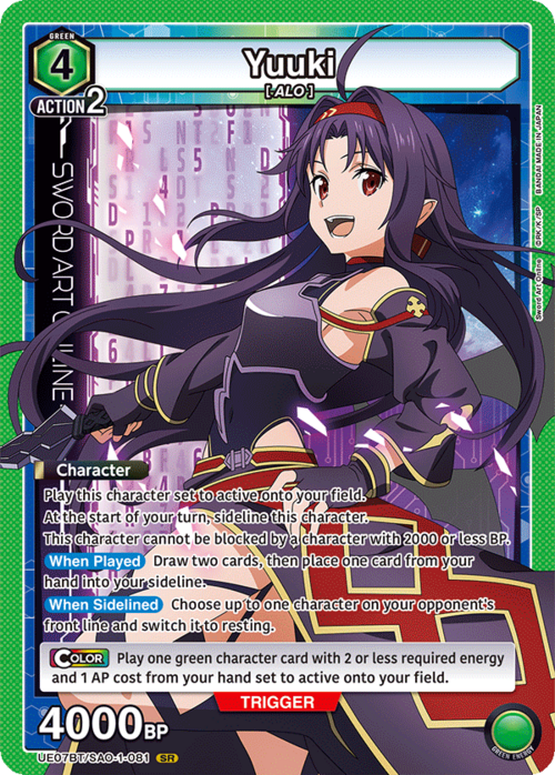Yuuki Card Front