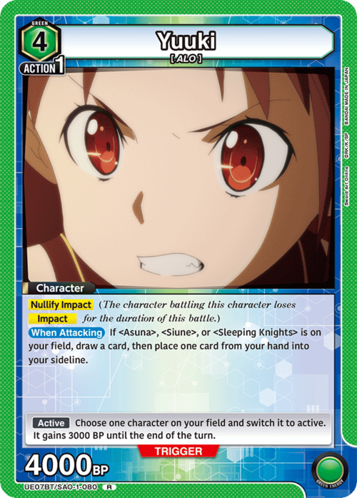 Yuuki Card Front