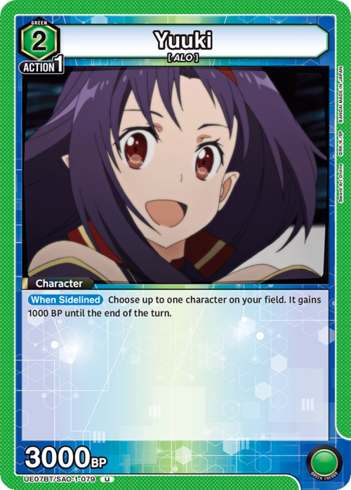 Yuuki Card Front