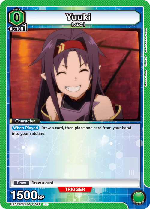 Yuuki Card Front