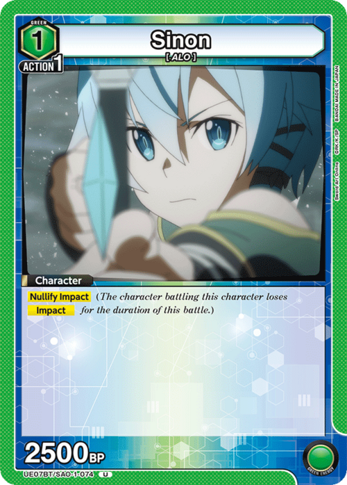 Sinon Card Front