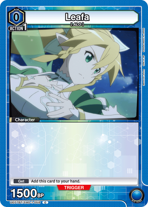Leafa Card Front