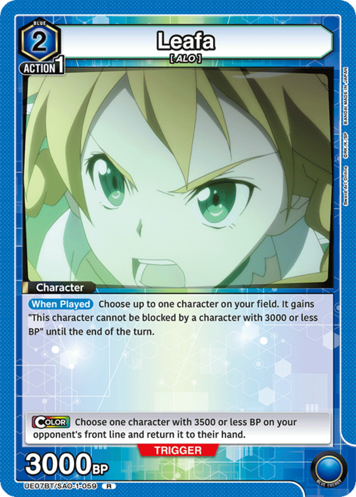 Leafa Card Front