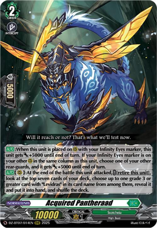 Acquired Pantheraad Card Front