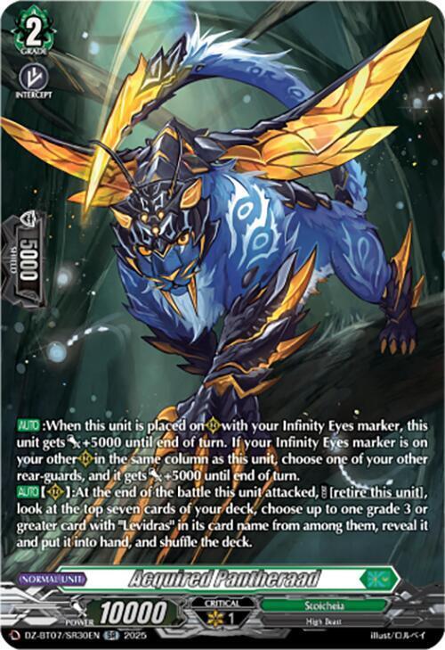 Acquired Pantheraad Card Front