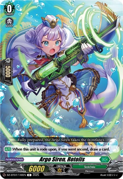 Argo Siren, Rotolis Card Front