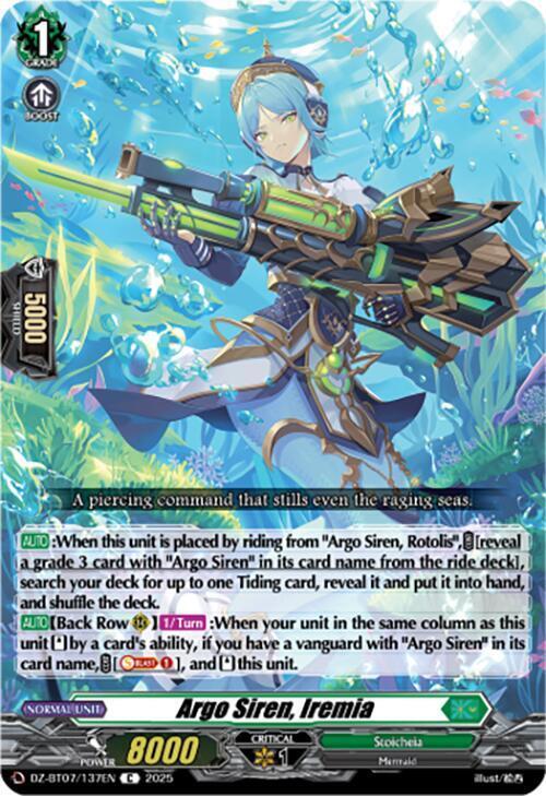 Argo Siren, Iremia Card Front