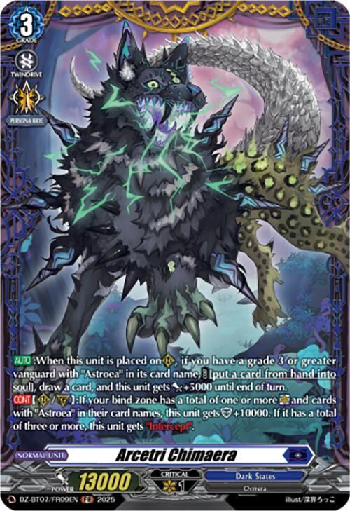 Arcetri Chimaera Card Front