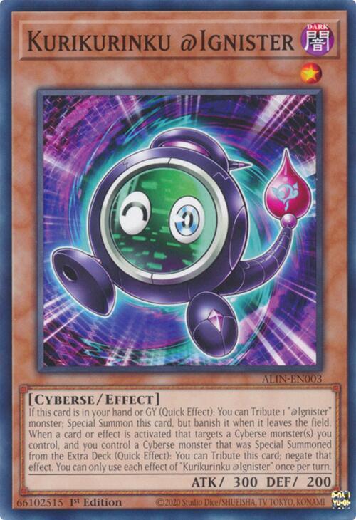 Kurikurinku @Ignister Card Front