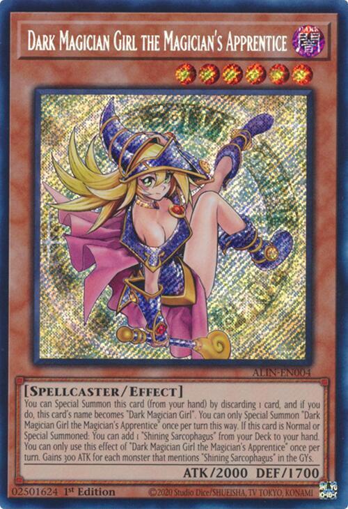 Dark Magician Girl the Magician's Apprentice Card Front