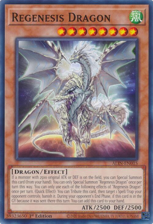 Regenesis Dragon Card Front