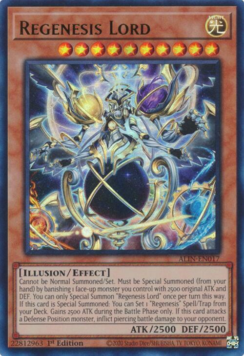 Regenesis Lord Card Front
