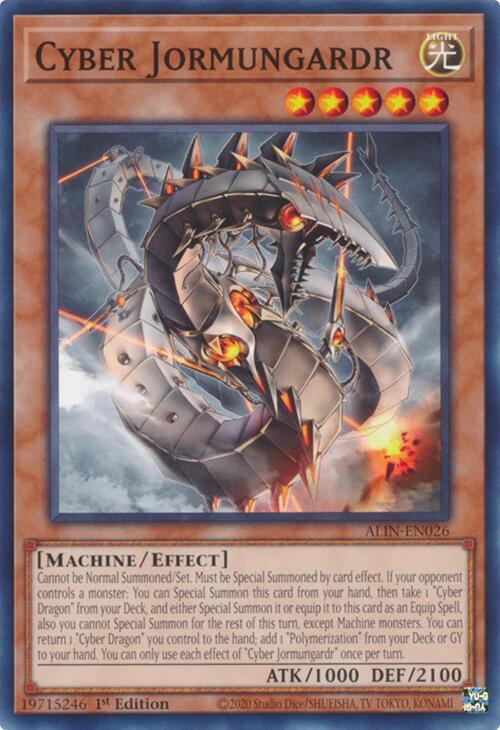 Cyber Jormungardr Card Front
