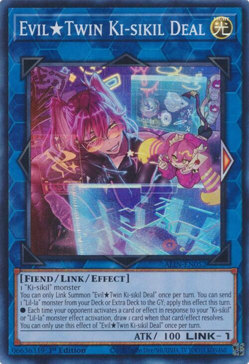 EvilTwin Ki-sikil Deal Card Front