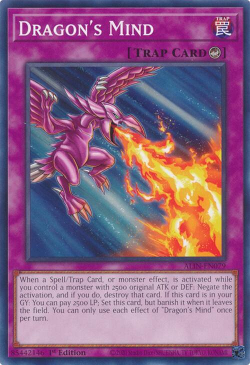 Dragon's Mind Card Front