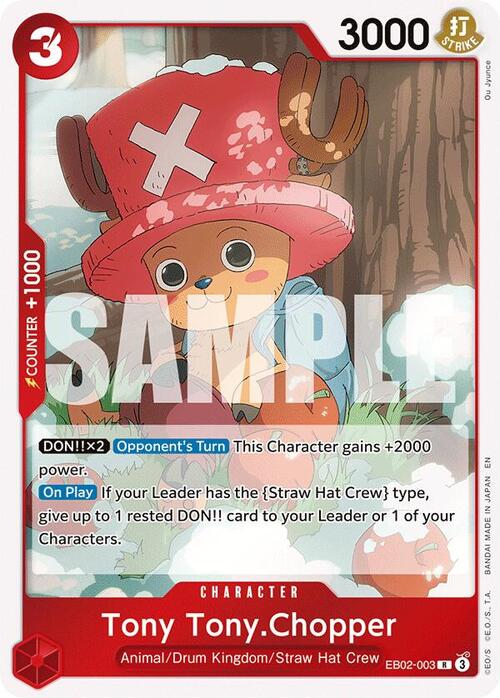 Tony Tony.Chopper Card Front