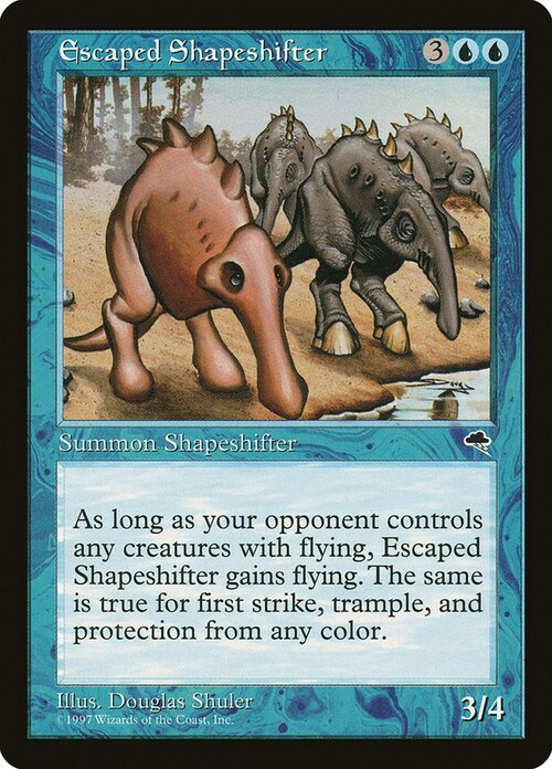 Escaped Shapeshifter Card Front