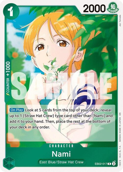 Nami Card Front