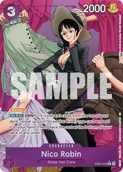 Nico Robin · Alternate Art EB02-036a