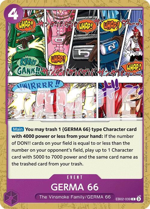GERMA 66 Card Front