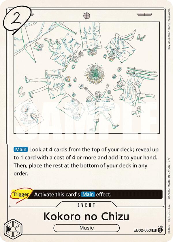 Kokoro no Chizu EB-02: Anime 25th Collection | One Piece | CardTrader