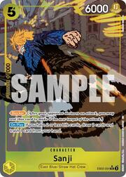Sanji · Alternate Art EB02-054a