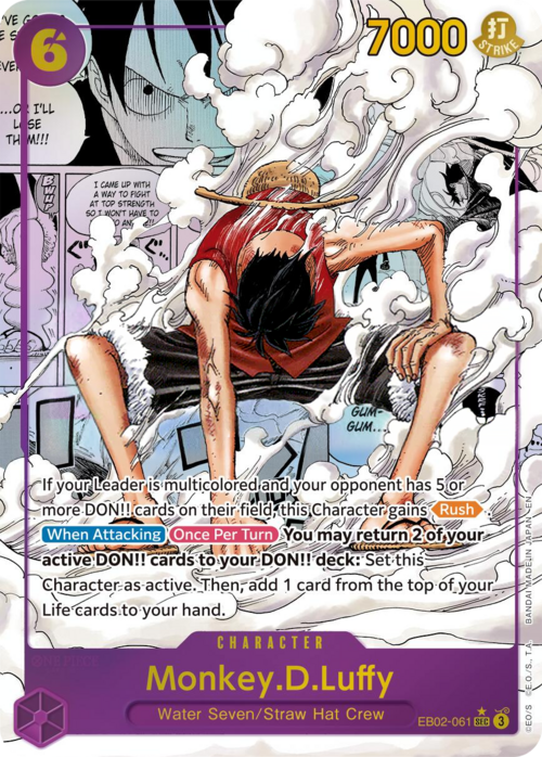 Monkey.D.Luffy Card Front
