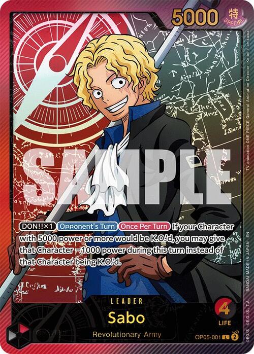 Sabo Card Front