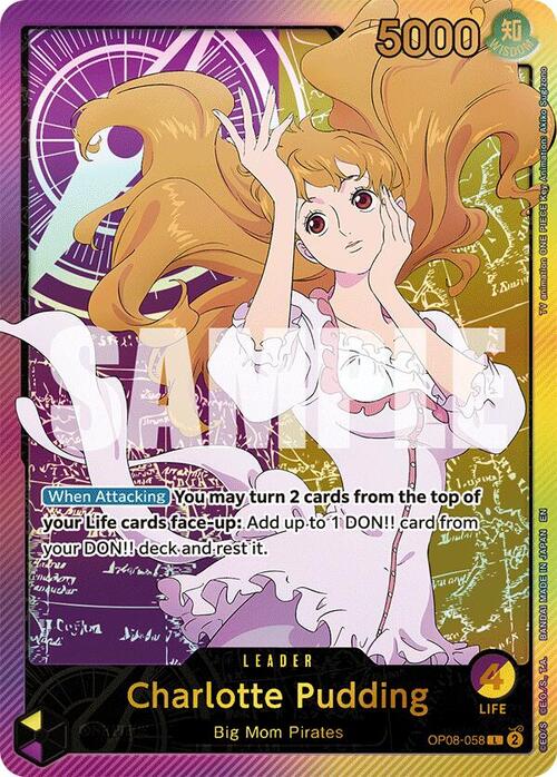 Charlotte Pudding Card Front