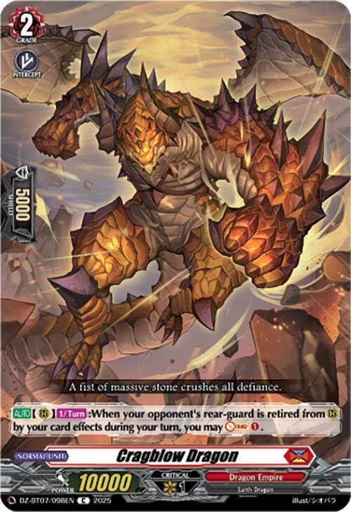 Cragblow Dragon Card Front