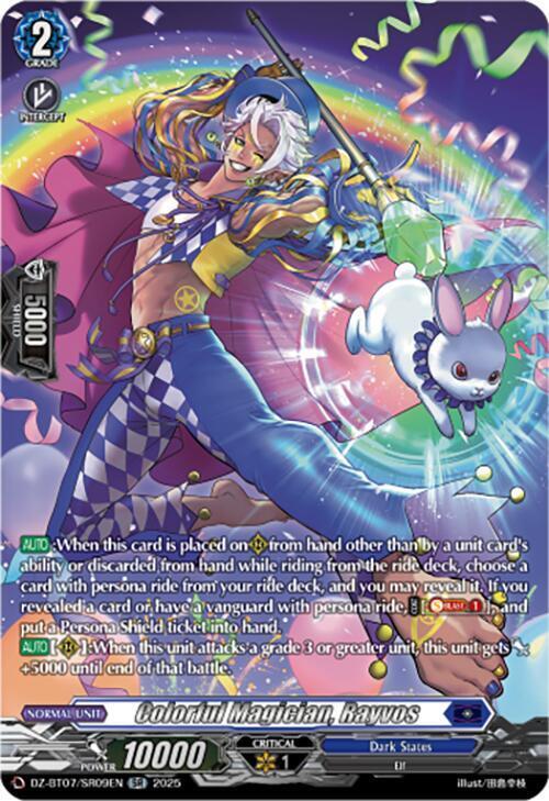 Colorful Magician, Rayvos Card Front