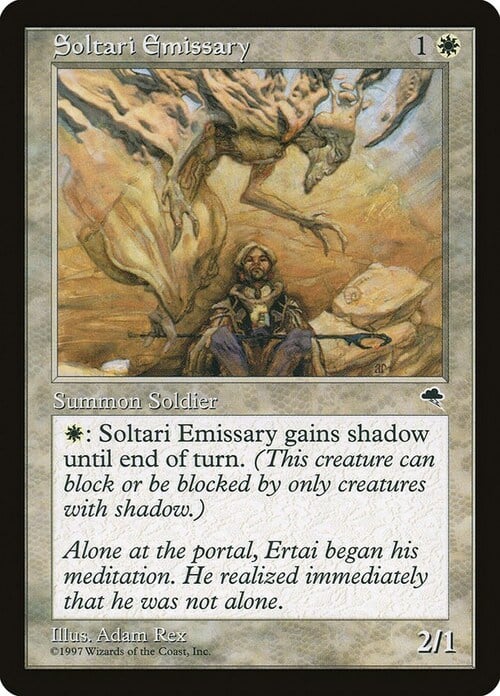 Soltari Emissary Card Front