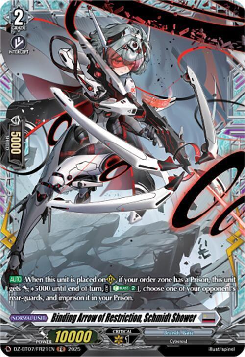 Binding Arrow of Restriction, Schmidt Shower Card Front