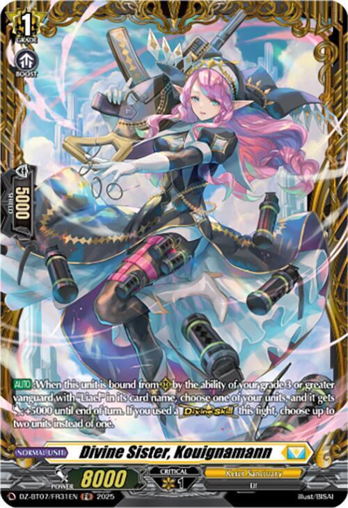 Divine Sister, Kouignamann Card Front