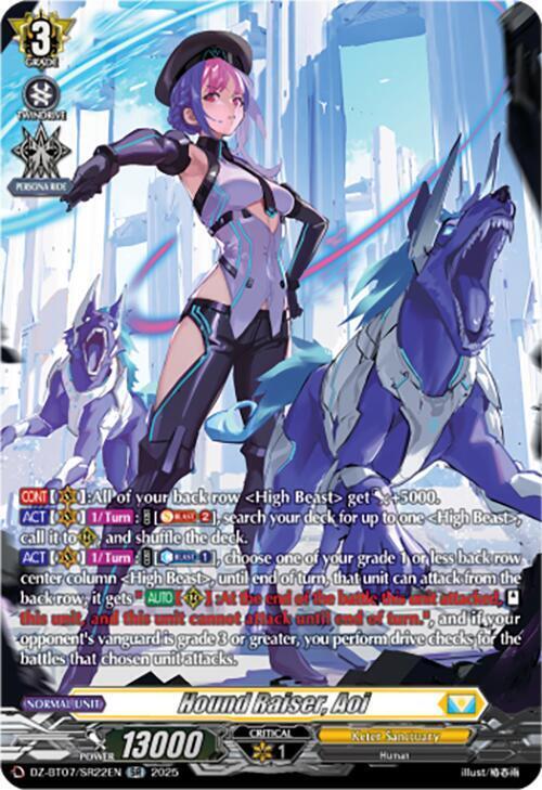 Hound Raiser, Aoi Card Front
