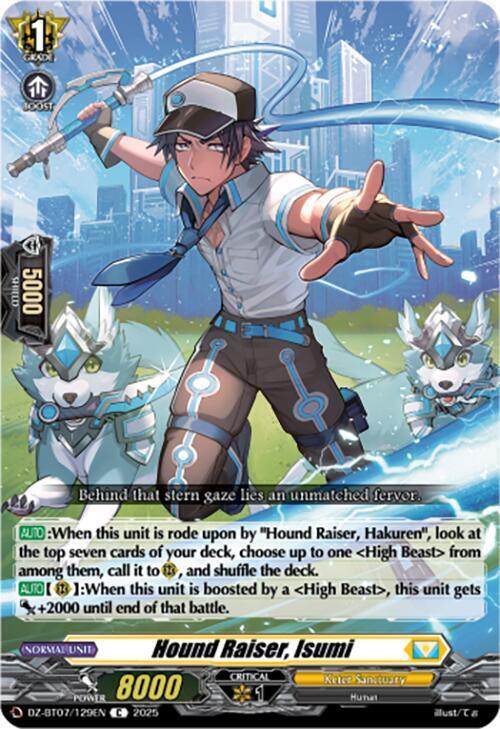 Hound Raiser, Isumi Card Front