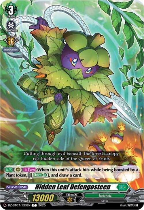 Hidden Leaf Defengosteen Card Front