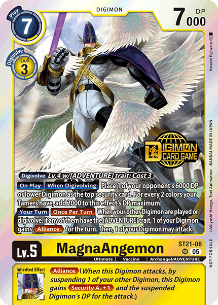 MagnaAngemon Card Front