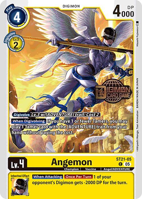 Angemon Card Front