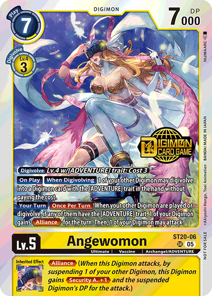 Angewomon Card Front