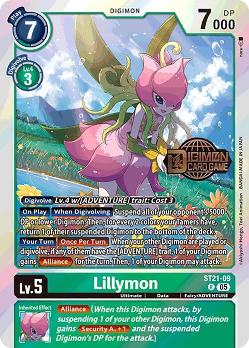 Lillymon Card Front