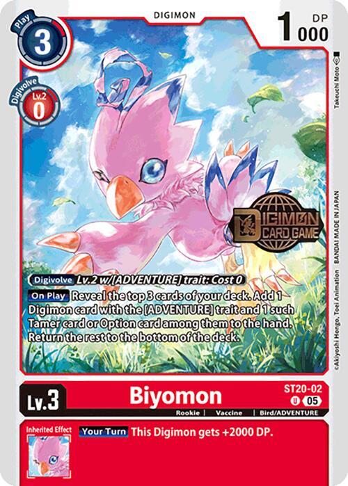 Biyomon Card Front