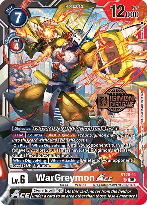 WarGreymon Ace Frente