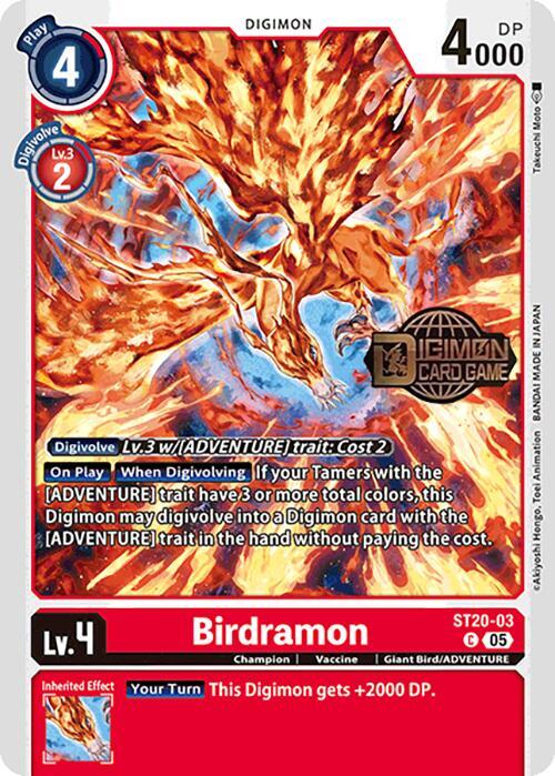Birdramon Card Front