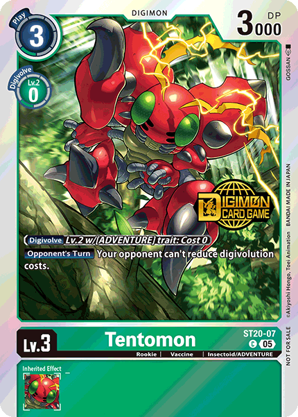 Tentomon Card Front