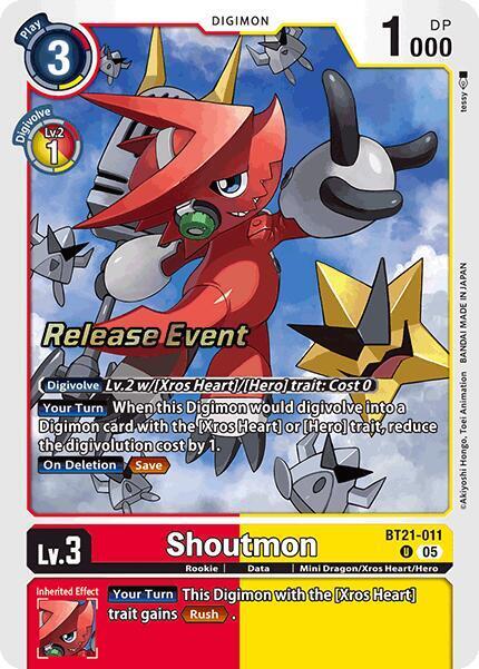 Shoutmon Card Front
